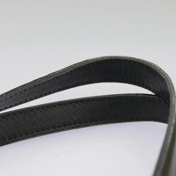 BURBERRY Nova Check Tote Bag Wool Leather Beige Black Gold - Picture 8 of 16